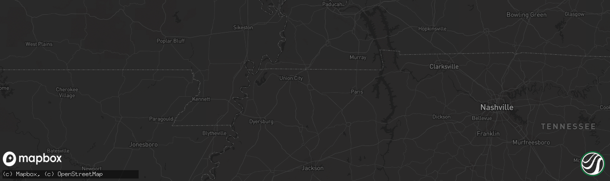 Hail map in Anadarko, OK on May 19, 2011