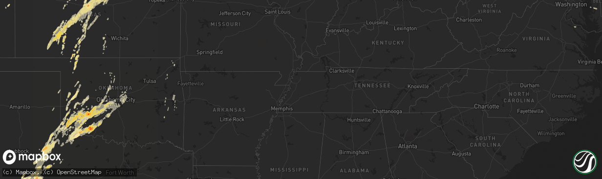 Hail map in Delaware on May 19, 2011