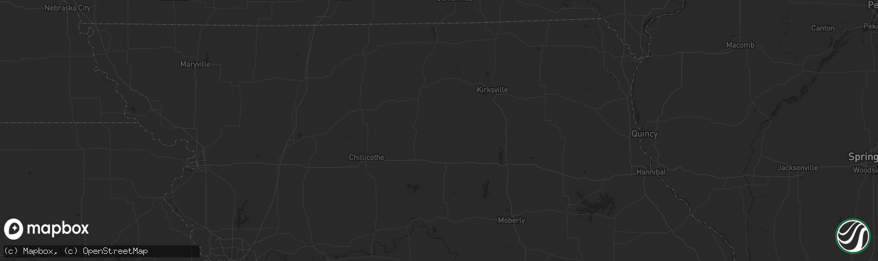 Hail map in Great Bend, KS on May 19, 2012