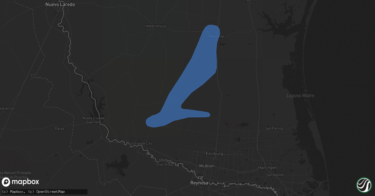 Hail map in San Isidro, TX on May 19, 2021
