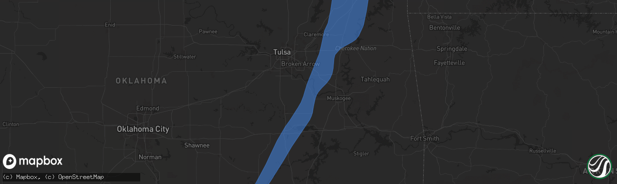 Hail map in Haskell, OK on May 19, 2025