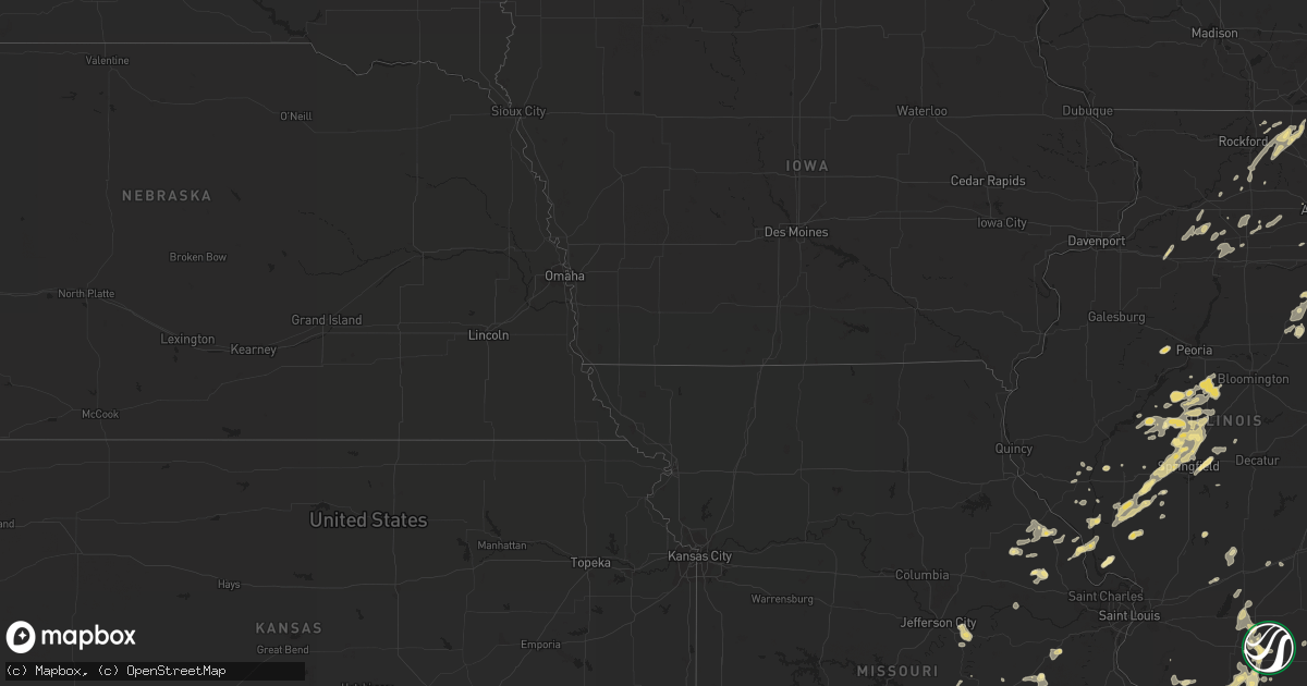 Hail map in Oklahoma on May 20, 2012