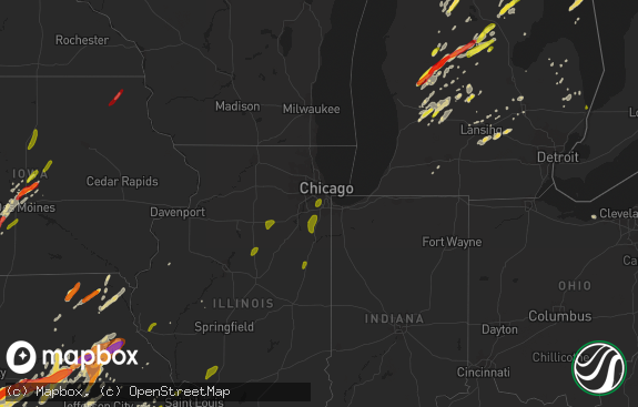 Hail map preview on 05-20-2013