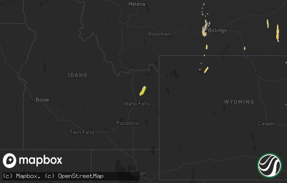 Hail map preview on 05-20-2016