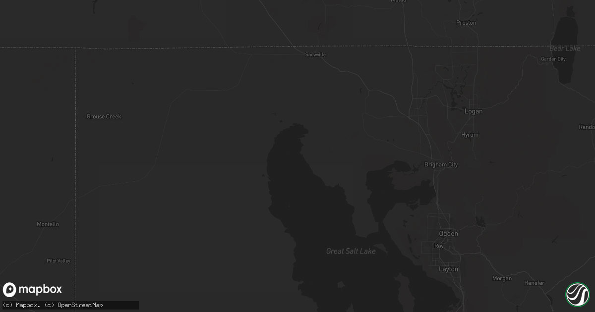 Hail map in Curlew, WA on May 20, 2023