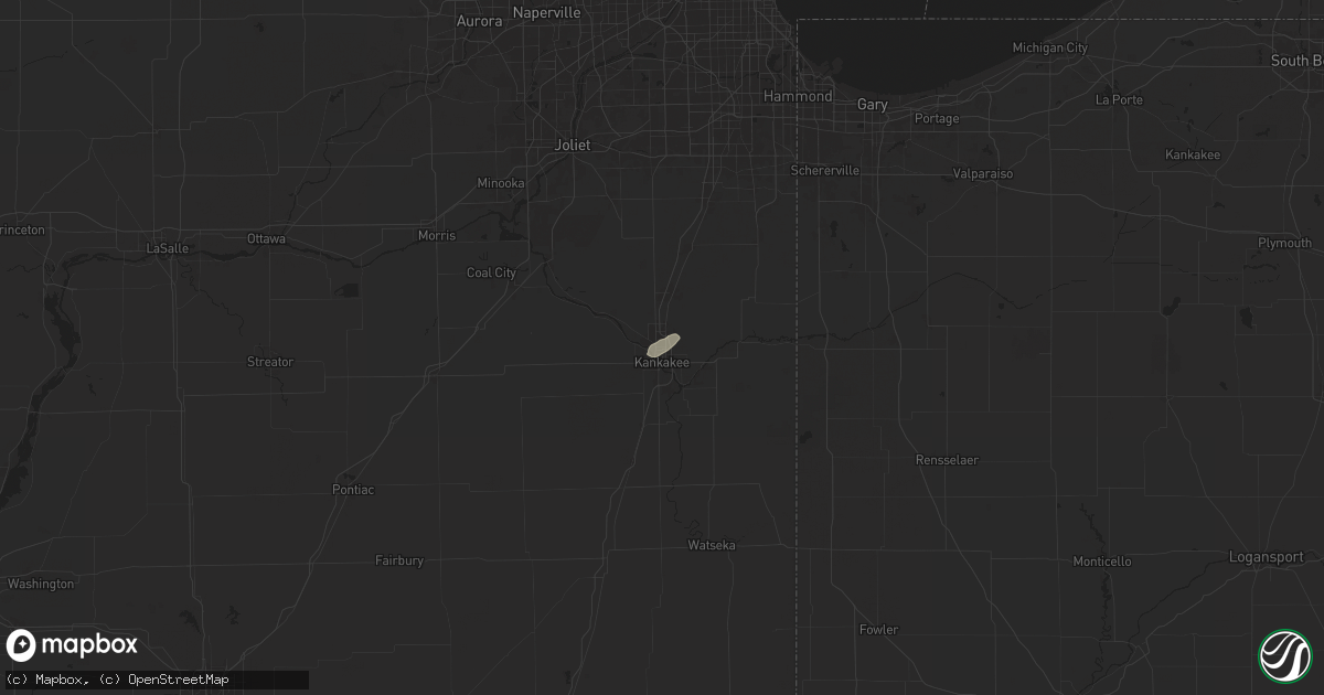 Hail map in Bradley, IL on May 20, 2024