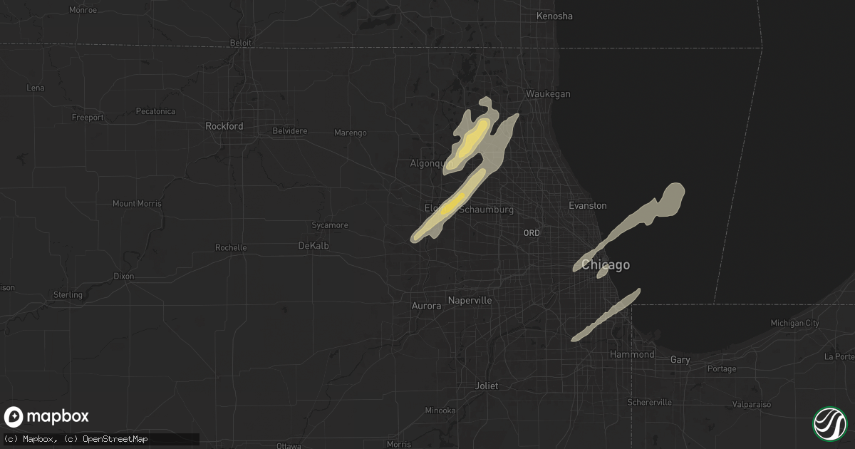 Hail map in South Elgin, IL on May 20, 2024
