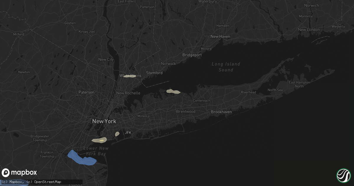Hail map in Northport, NY on May 20, 2026
