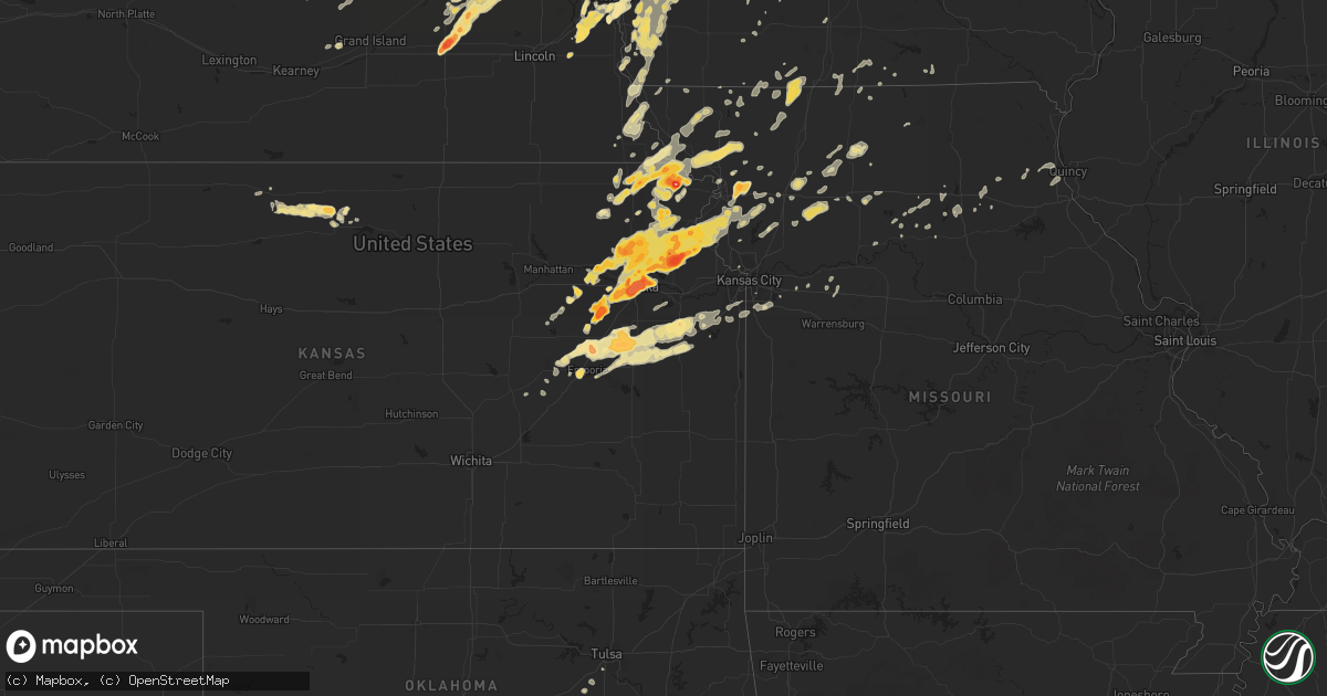 Hail map in Iowa on May 21, 2011