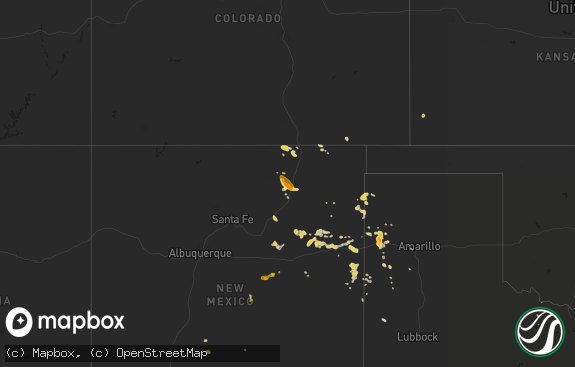 Hail map preview on 05-21-2012