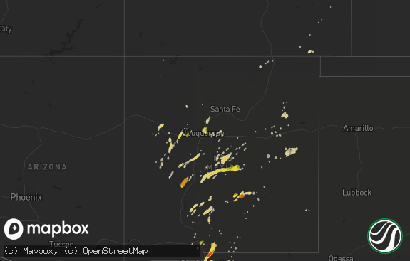 Hail map preview on 05-21-2018