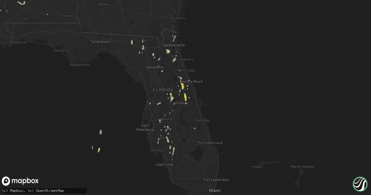 Hail map on May 21, 2022