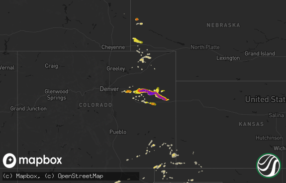 Hail map preview on 05-21-2026