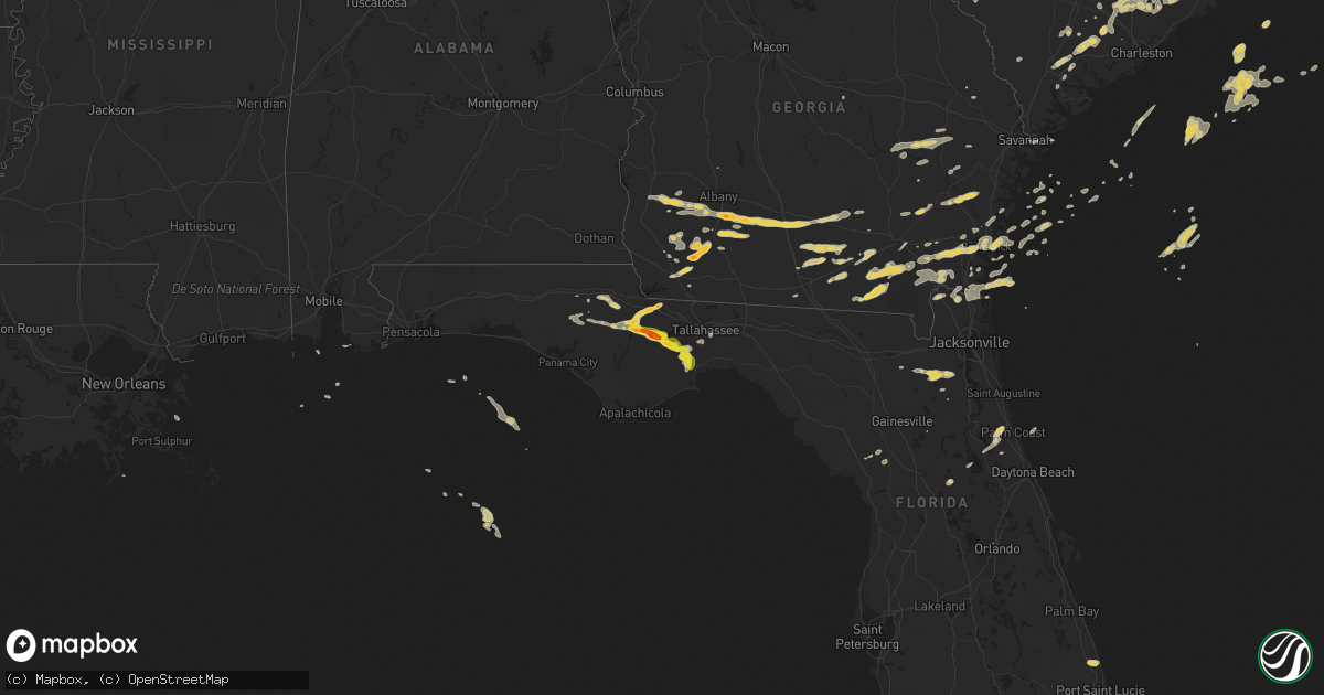 Hail map on May 22, 2012