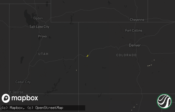 Hail map preview on 05-22-2015