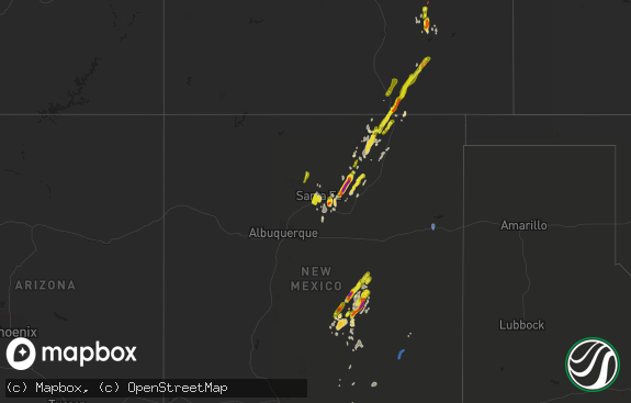 Hail map preview on 05-22-2021