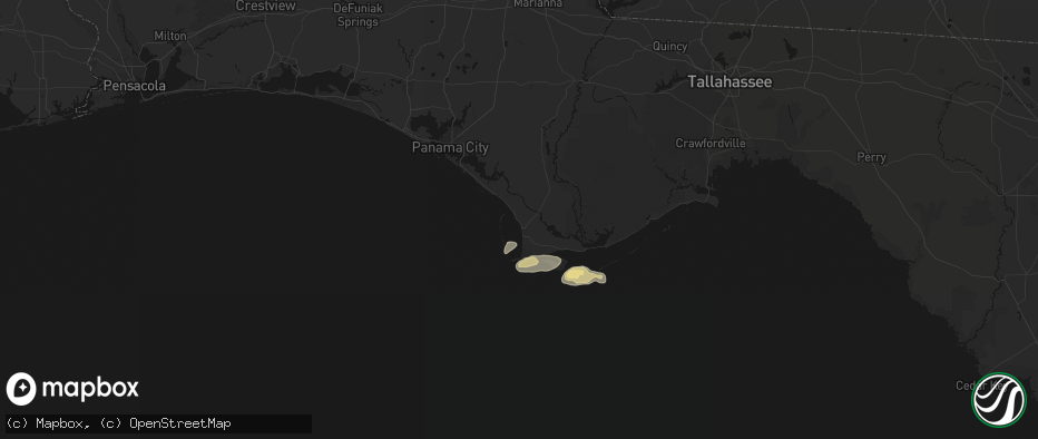 Hail map in Port Saint Joe, FL on May 22, 2026