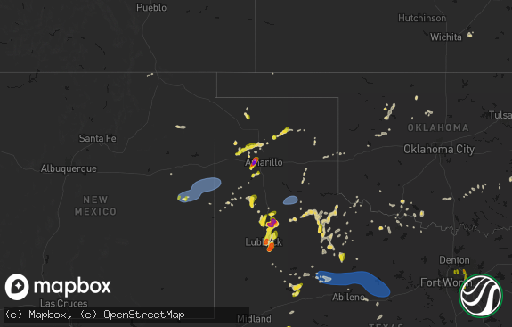 Hail map preview on 05-22-2026
