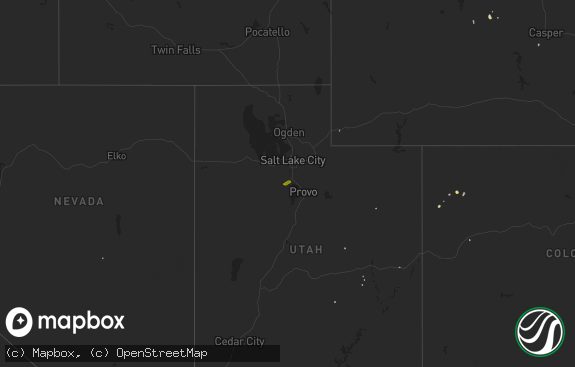 Hail map preview on 05-23-2011