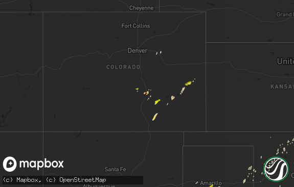 Hail map preview on 05-23-2015