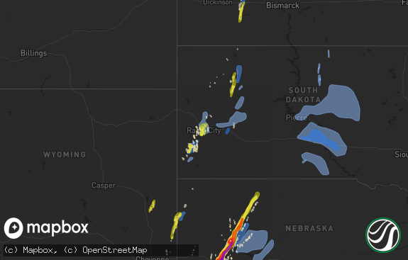 Hail map preview on 05-23-2021