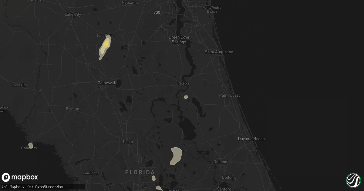 Hail map in Satsuma, FL on May 23, 2026