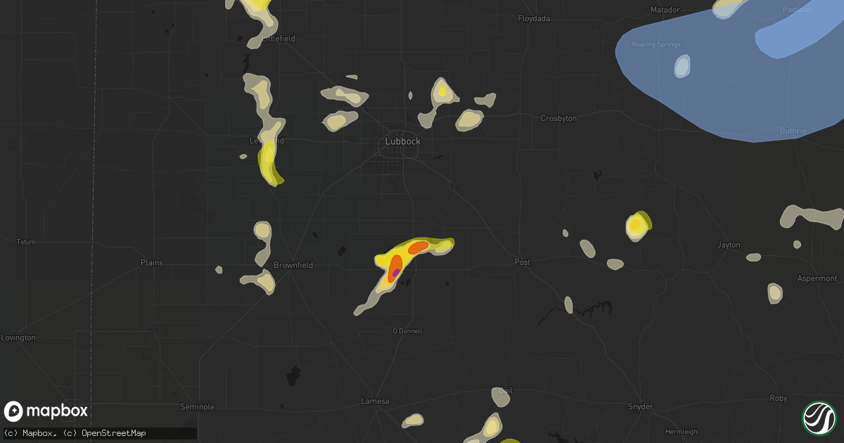 Hail map in Wilson, TX on May 23, 2026