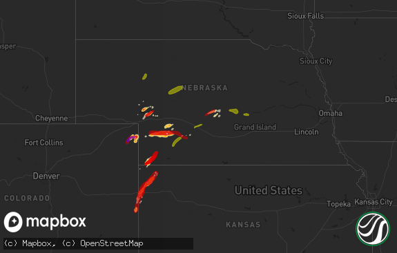 Hail map preview on 05-24-2013