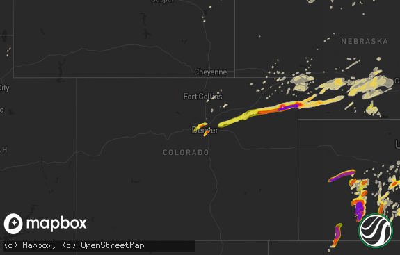 Hail map preview on 05-24-2016