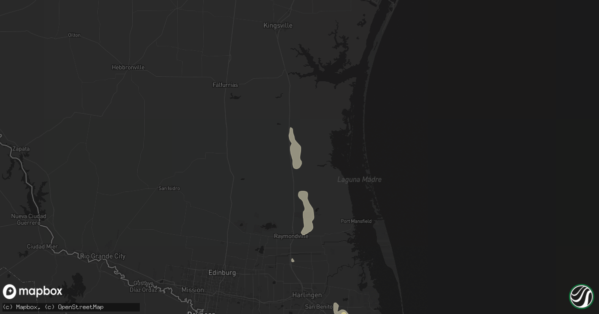 Hail map in Armstrong, TX on May 24, 2026