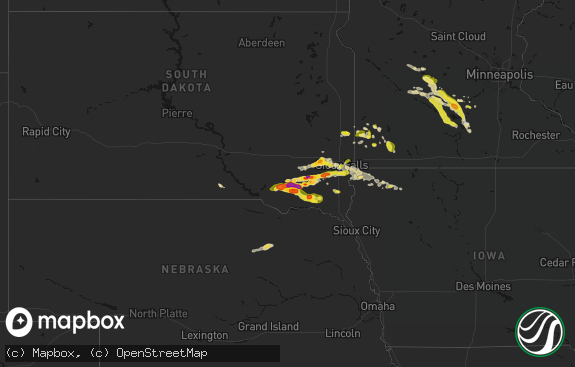 Hail map preview on 05-24-2026