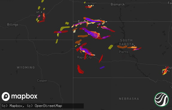 Hail map preview on 05-25-2013