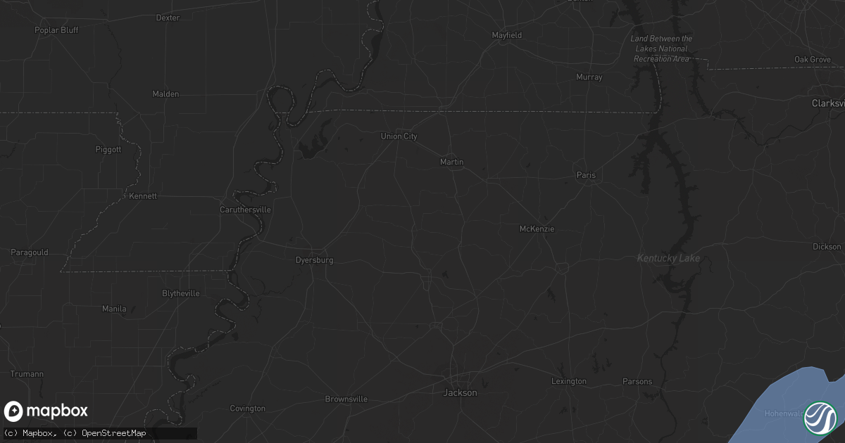 Hail map in Natchez, MS on May 25, 2022