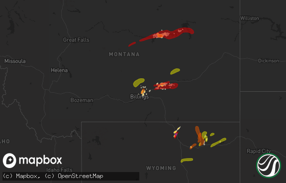 Hail map preview on 05-26-2013