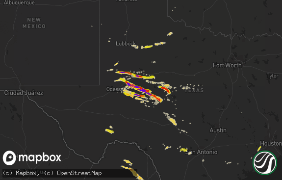 Hail map preview on 05-26-2014