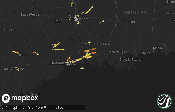 Hail map preview on 05-26-2020