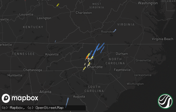 Hail map preview on 05-26-2022