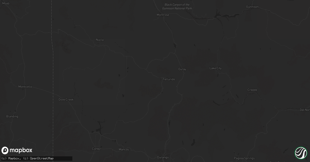 Hail map in Edgewood, NM on May 26, 2023