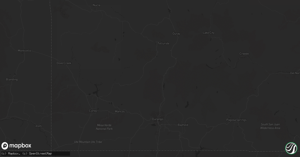 Hail map in Tahoka, TX on May 26, 2023