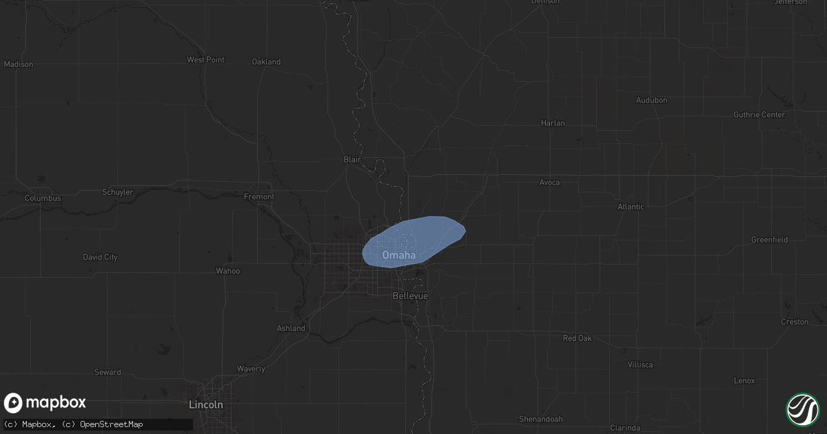 Hail map in Crescent, IA on May 26, 2024