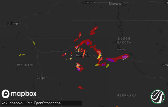 Hail map preview on 05-27-2013