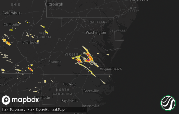 Hail map preview on 05-27-2017