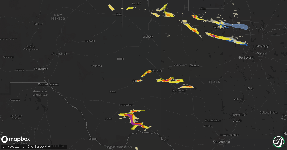 Hail Map on May 27, 2021 - HailTrace