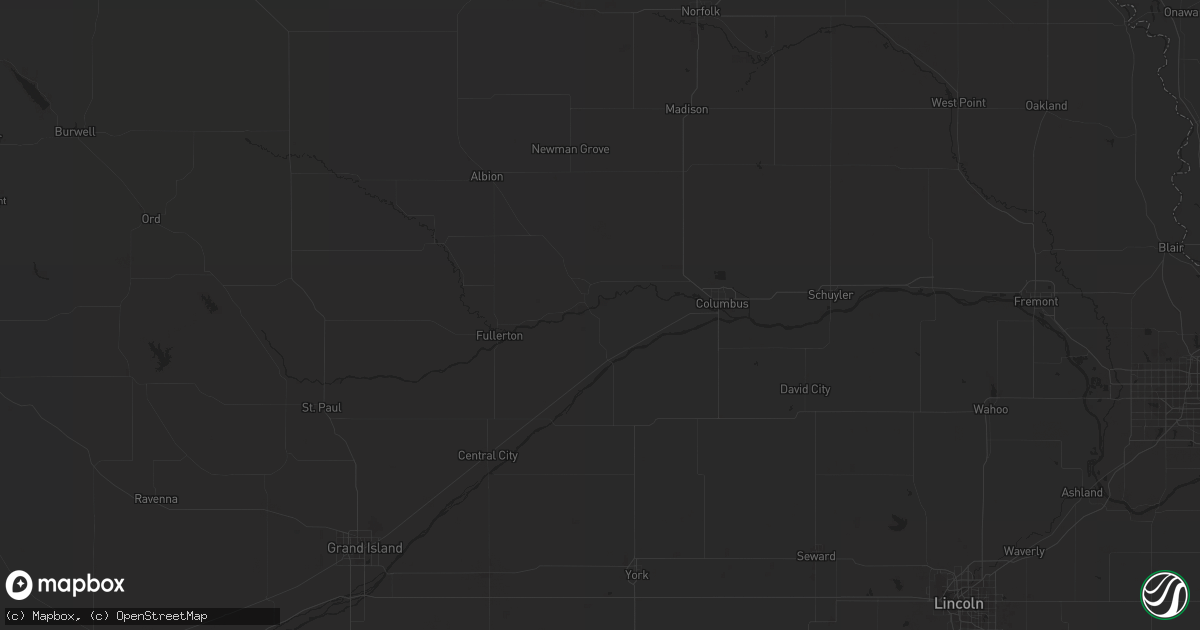 Hail map in Wellington, CO on May 27, 2023