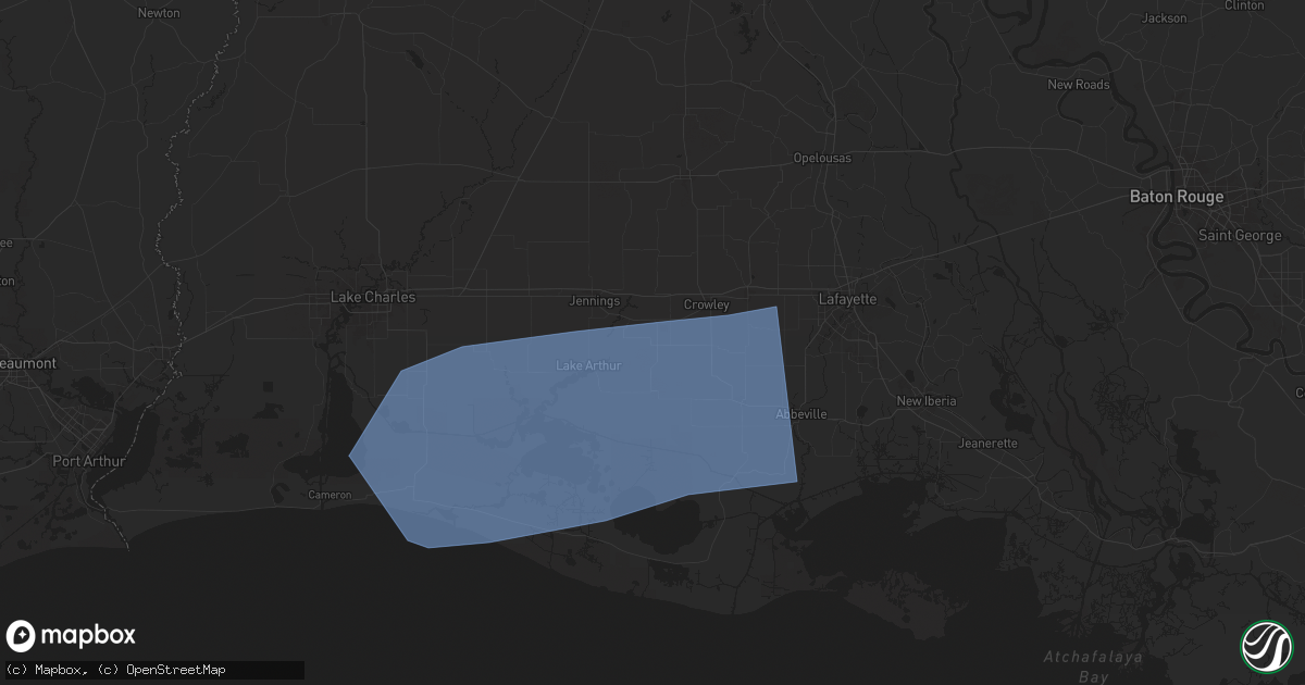 Hail map in Morse, LA on May 27, 2025