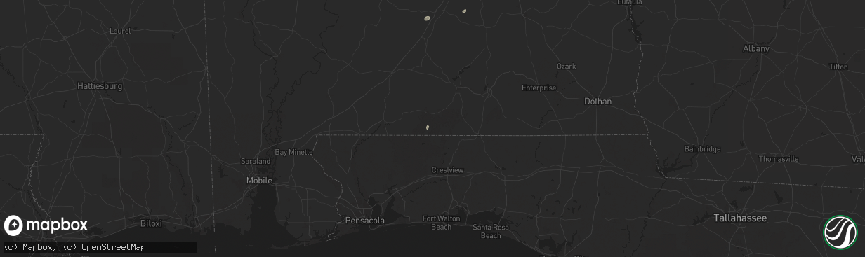 Hail map in Wing, AL on May 27, 2025