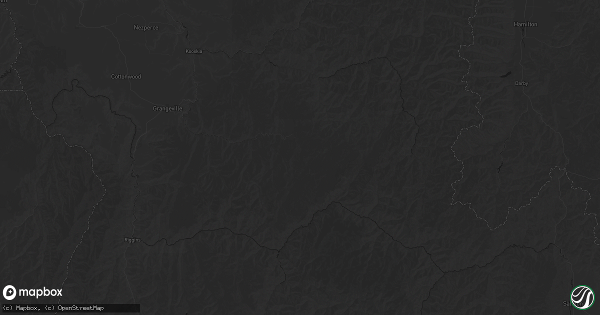 Hail map in Elk City, ID on May 27, 2026