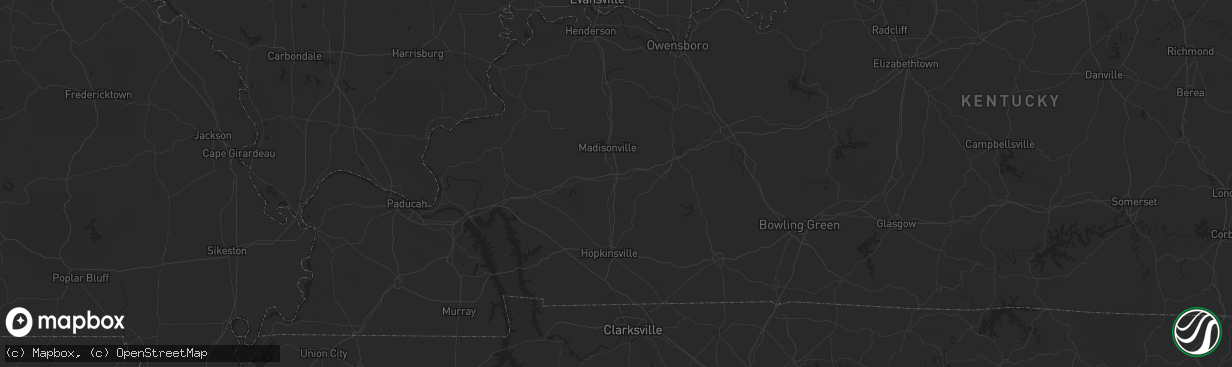 Hail map in Bowling Green, MO on May 28, 2011