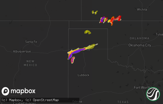 Hail map preview on 05-28-2013