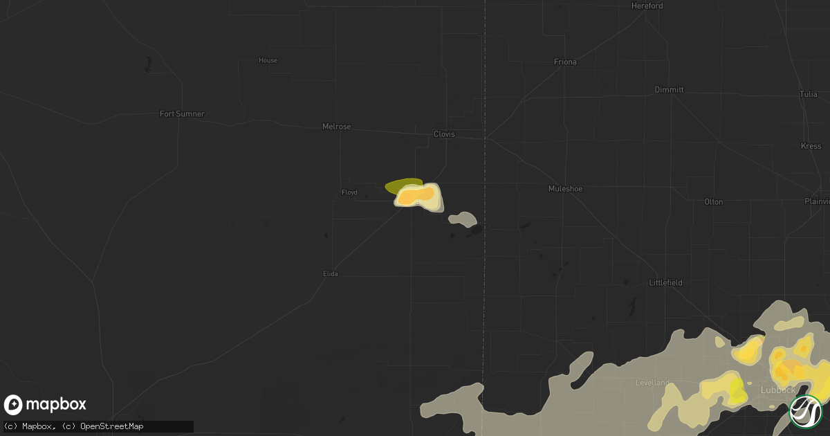 Hail map in Portales, NM on May 28, 2015